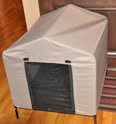 Cool Runners Medium 33" Deep x 28" Wide x 32" High Elevated Dog Bed/House/Retreat