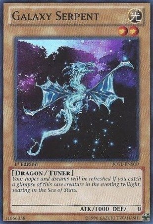 Yu-Gi-Oh! - Galaxy Serpent (JOTL-EN000) - Judgment of the Light - Unlimited Edition - Super Rare