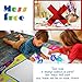 Develop Smarter Toss and Catch Paddle Ball Set Game Develop Smarter Water Drawing Mat for Toddlers - Large Aqua Magic Mat for Boys, Girls - Educational Mess Free Water Doodle Board with Pens