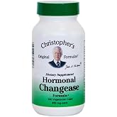 Christopher's Original Formulas Hormonal Changease Formula &ndash; 450 mg &ndash; 100 Vegetarian Capsules &ndash; Herbal Menopause Support