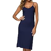 LB LIFEBEST Women's Full Slips Cami Long Spaghetti Strap Under Dress