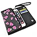 Caseen CS-80556 Wristlet Wallet Case - Pink Hearts