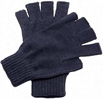 Regatta Unisex Fingerless Mitts / Gloves (One Size) (Navy)