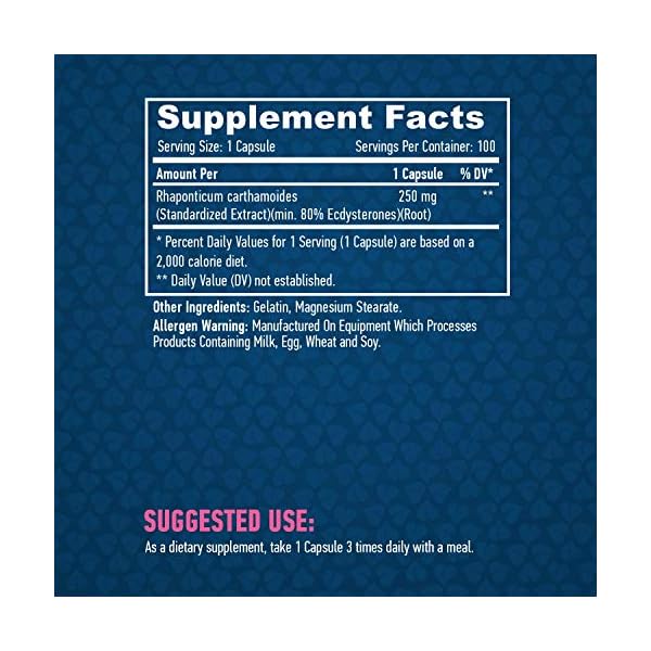 Haya-Labs-Ecdysterone-250mg-100-Capsules Haya Labs Ecdysterone 250mg 100 Capsules