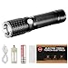 Zglon Super Bright LED Tactical Flashlight 1000 Lumens with 7 Modes High Powered Handheld LED Tac Light with Zoomable Adjustable Focus, USB Charger 18650 Rechargeable Battery