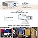 Bluetooth WiFi Wireless Smart Mini Projector LED LCD 2800 Lumen HDMI USB VGA Built-in Speaker Support 1080p HD Airplay Screen Mirror, Portable Video Projector Home Theater for Gaming Basement Outdoorthumb 3