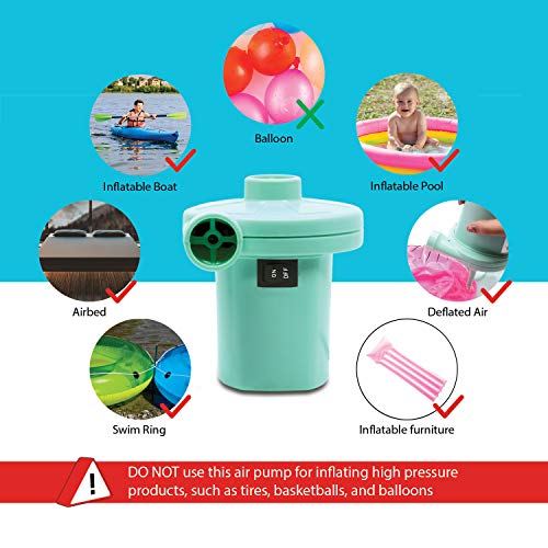 6 Portable+Electric+Inflator+Deflator+Inflatables