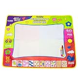 Coolplay 4 Color Children Water Drawing Mat Board & Magic Pen Doodle Kids Educational Toy Gift 31.5" x 23.62"