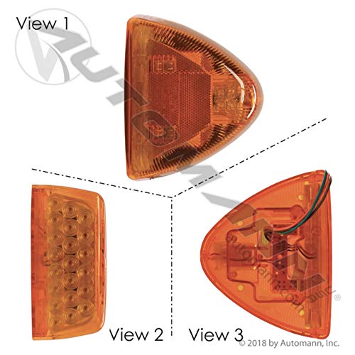LED TURN SIGNAL AMBER PETERBILT (2) - Thumbnail 3