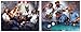Wall Decor Picture Dogs Playing Pool Dan and Dogs Playing Poker Cards Two Set Funny Animal Art Print Poster (8x10)