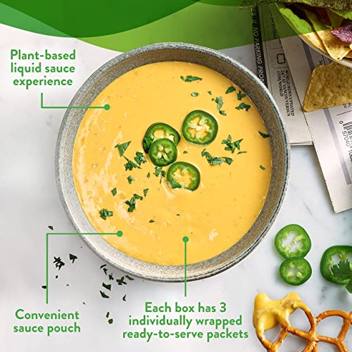 Daiya Zesty Cheddar Vegan Cheese Sauce, Dairy Free Vegan Queso Dip