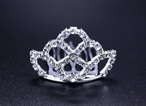 Exquisite Rhinestones Crystal Photo Prop Newborn Baby/Flower Girl Tiara Crown