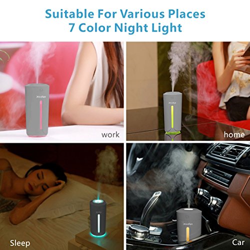 CLEEFUN Cool Humidifier, Ultrasonic USB Humidifiers for Office Desk