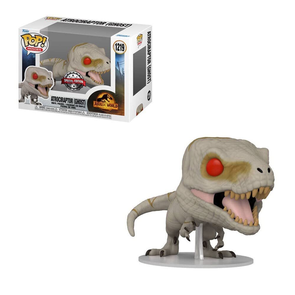 JURASSIC WORLD 3 - POP Movies N° 1219 - Atrociraptor (Ghost)