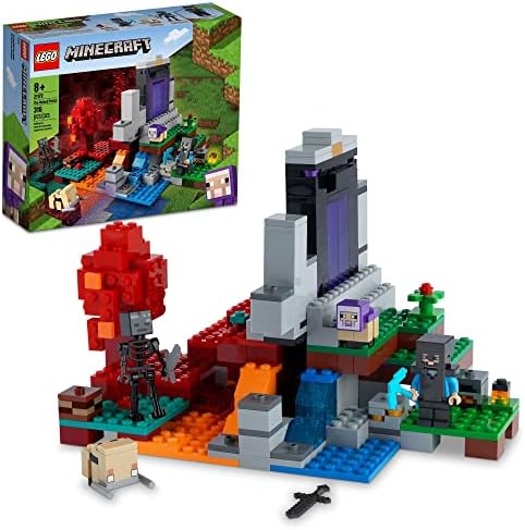 Lego Kit 2021 Lego Minecraft LEGO Minecraft The Ruined Portal