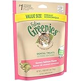 Greenies FELINE Halloween Dental Treats for Cats Salmon Flavor, 5.5 oz. Pack