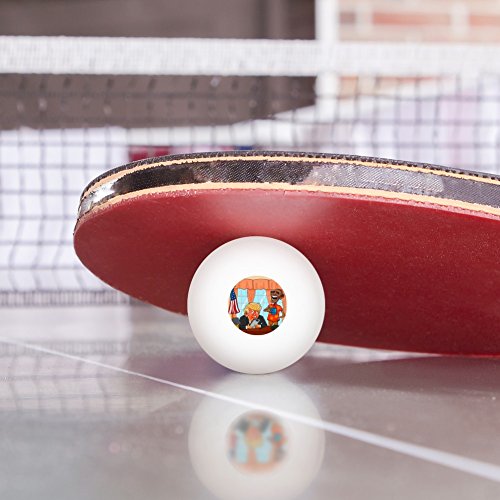 Obama Laughing at Trump Funny Satire #1 Potus President of the United States Novelty Table Tennis Ping Pong Ball 3 Pack