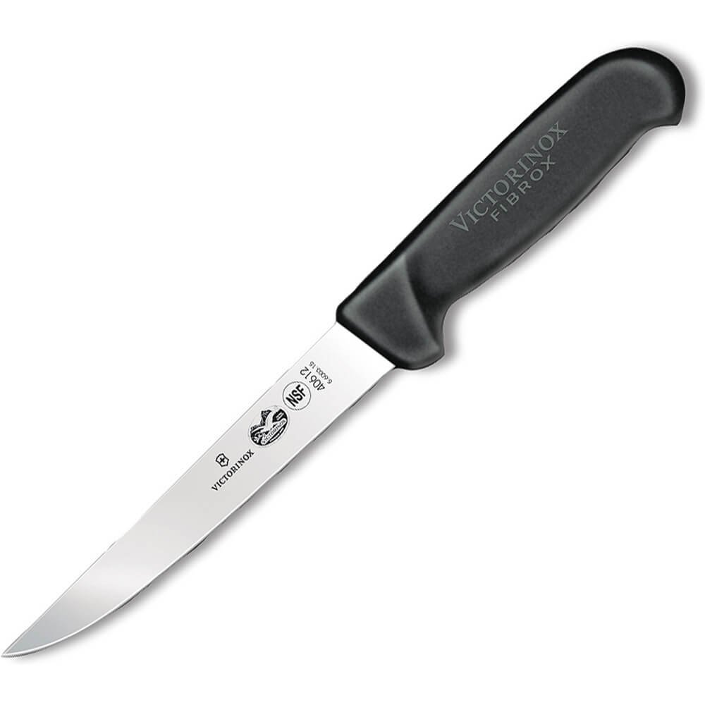 Victorinox CW452 Fibrox Boning Knife Straight Wide Blade