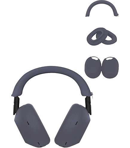 Amazon.com: 3 Sets Case Covers for Sony WH-1000XM6,with Washable