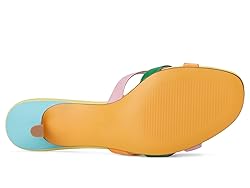 Steve Madden Women's Cary Heeled Sandal, Bright