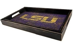 Fan Creations Team Color C0760-LSU: LSU Distressed Tray
