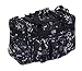 Nexpak TF118DMBK Navy Blue Digital Camo Waterproof Duffel Duffle Bag Tactical Military Range Molle Outdoor Travel + Key Ring Carabiner