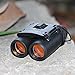 Qiorange Outdoor Lightweight & Durable Adjustable Mini 30x60 Folding Zoom Binoculars ,Travel Zoomwith Black Carry Bag and Clean Cloth