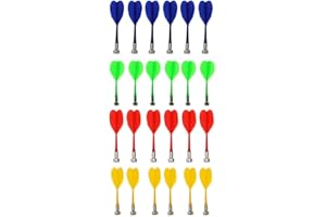 24 Pieces of Magnetic Darts, Safety Magnet Darts, Portable Darts, Magnetic Darts Plastic Safety Darts Game Replacement for Ma
