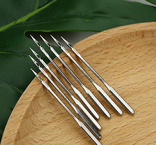 HAPY SHOP 100 Pieces Sewing Needles Home Sewing Machine Needles,Size 9, 11, 14, 16, 18, with 10 Needle Bottles,20 Pieces Per Size for Household Sewing Machines - Thumbnail 6