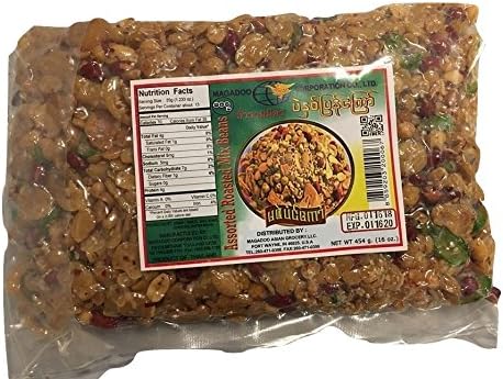 Crispy Mixed Beans (Shwe Hintar) ပဲႏွစ္ျပန္ေႀကာ္