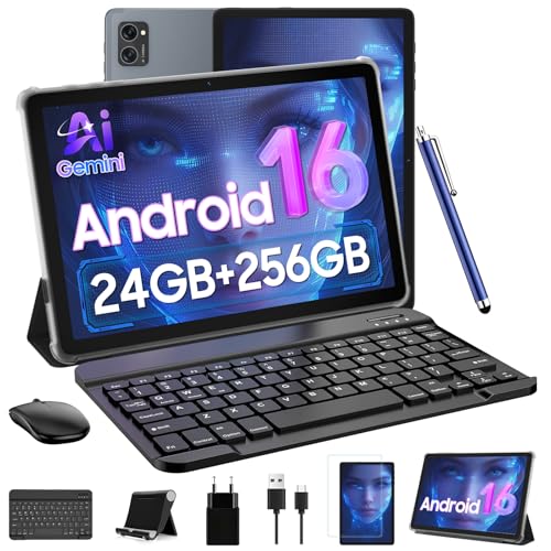 Android 16 Tablet 10 Inch 24GB RAM 256GB ROM