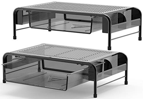 4 SimpleHouseware+Metal+Monitor+Organizer+Drawer