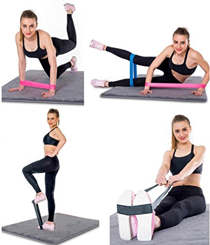 Inverlee Resistance Band Loop Yoga Pilates HOM Fitness Exercise Workout Training