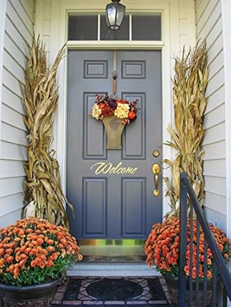 Dried Corn Stalk Bundle 12 Per Bundle Corn Shucks Amazon Com