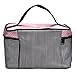 Clearance! Cosmetic Bag, Stripe Bowknot Portable Large Travel Toiletry Bag Makeup Case Organizer Storage (B)