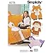 Simplicity 8278 Kid's Animal Rag Quilt Sewing Patterns, One Size