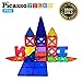 PicassoTiles 33 Piece Building Blocks 33pcs Educational Kit 3D Building Construction Toy Set Clear Magnetic Stacking Block STEM Playboard Magnet Felt Tiles Novelty Game, Creativity Beyond Imagination