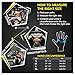 Updated 2020 Version Professional Ventilated Weight Lifting Gym Workout Gloves with Wrist Wrap Support for Men & Women, Full Palm Protection, for Weightlifting, Training, Fitness, Hanging, Pull ups