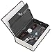 Readaeer Dictionary Diversion Secret Book Safe Portable Travel Box with Key Lock Steel Large-Red