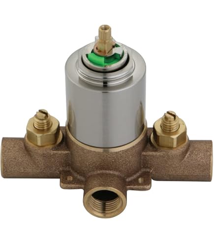 Kingston Brass Dreiwege-Umstellventil – Einhebel, Poliertes Chrom, Für Dusche & Badewanne