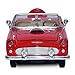 Motormax 1/24 Scale 1956 Ford Thunderbird Convertible Diecast Model Vehicle Yellow