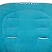 High Chair Replacement Cushion Fabric Cushion Cover Pad with Straps - Soft Touch Cover Cushion, Easy to Install, Sky Blue