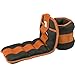 REEHUT Ankle Weights Set 6 lbs (1 Pair) for Women, Men and Kids, Wrist Arm Leg Weight for Fitness, Exercise, Walking, Jogging, Gymnastics, Aerobics, Gym - Orange - 3 lbs Each