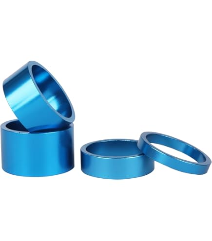 Distanziali Perno Sterzo Bici 1" 1/8 Leoshi Blu (confezione Da 3 - Foto 13