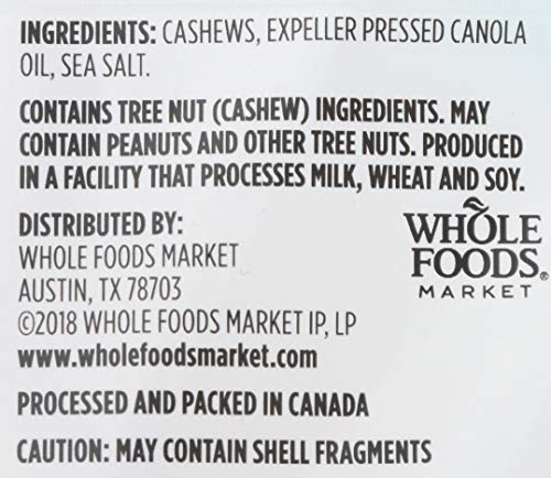 365 Everyday Value, Cashews, Roasted & Salted, 8 oz - Image 7