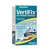 Naturalcare Vertifix for Motion Sickness, 60 Vegetarian Capsules