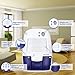 hysure Portable Mini Dehumidifier, Deshumidificador, Bathroom Dehumidifier Electric for Bedroom, Baby Room, Home, Crawl Space, RV, White