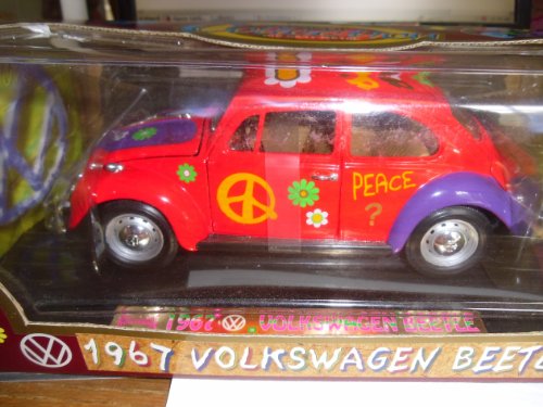 Volkswagen Beetle (Flower Power Version) 1/18 Scale