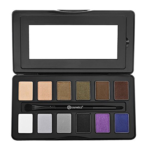 BH Cosmetics Nude Rose Night Fall 12 Color Eyeshadow Palette, 0.38 Pound