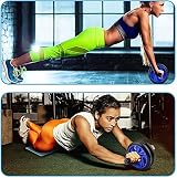 AERLANG 7‑IN‑1 Ab Roller Wheel Kit with Bars Resistance Band Skipping Rope view 5